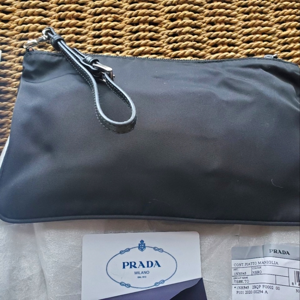 Prada black Envelope wristlet - Picture 2 of 7